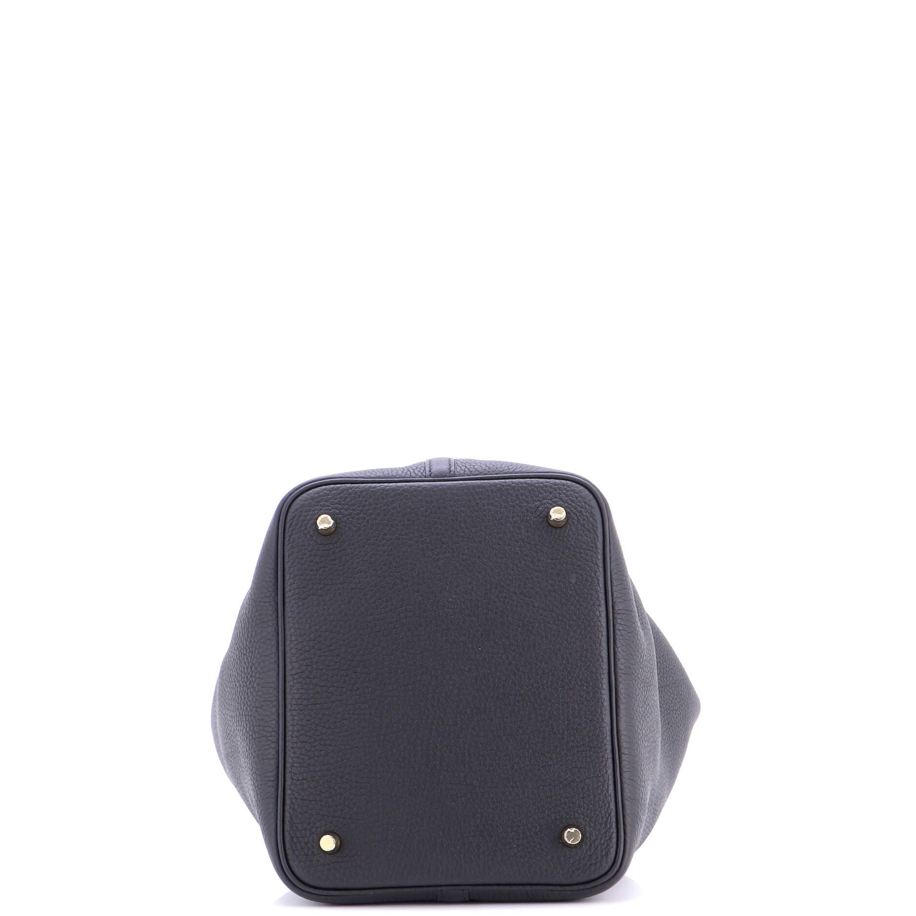 Pre-Owned Hermes Touch Picotin Lock Bag Clemence with Matte Alligator MM, Alternate, color, 