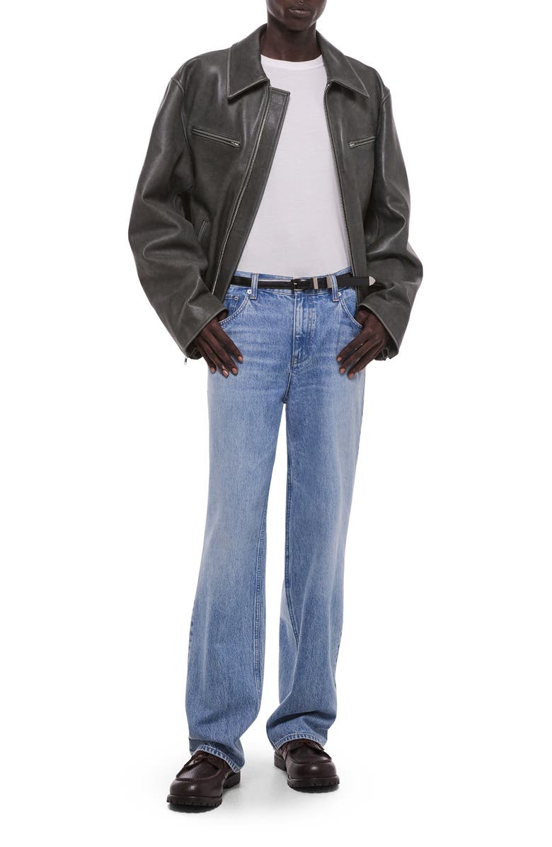 Helmut Lang Brooklyn Low Rise Drop Straight Leg Jeans, Alternate, color, 