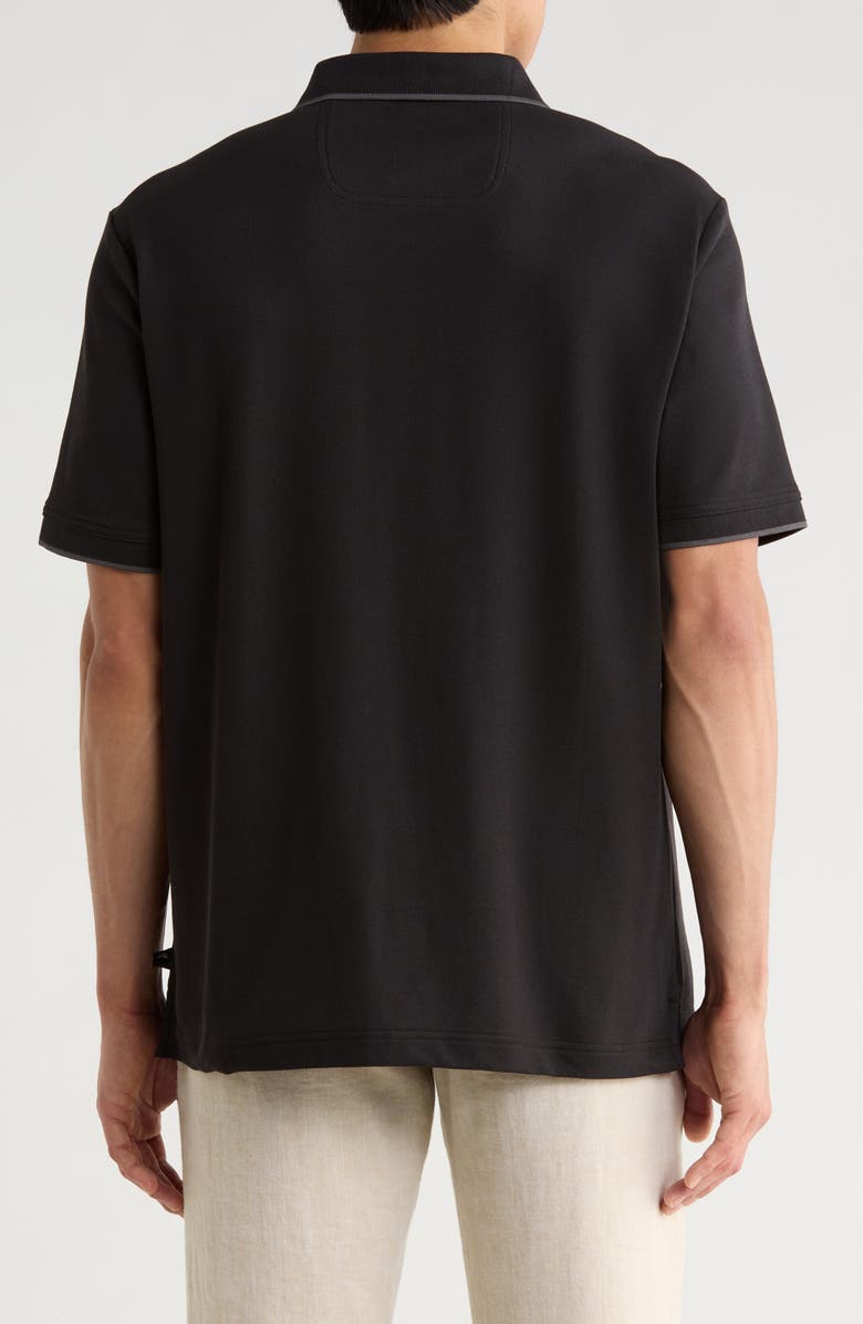 Tommy Bahama Emfielder Johnny Collar IslandZone<sup>®</sup> Polo, Alternate, color, Black