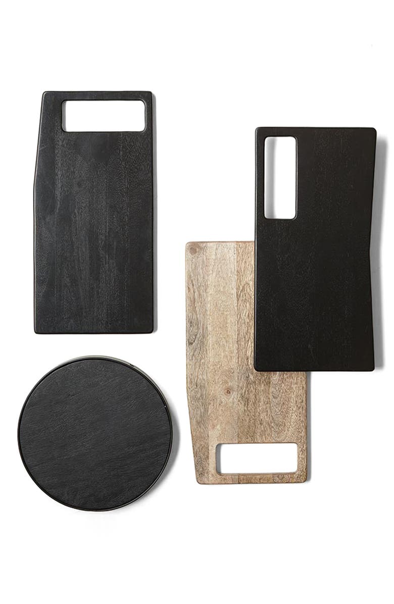 CREATIVE BRANDS Mango Wood Serving Tray, Alternate, color, Brown