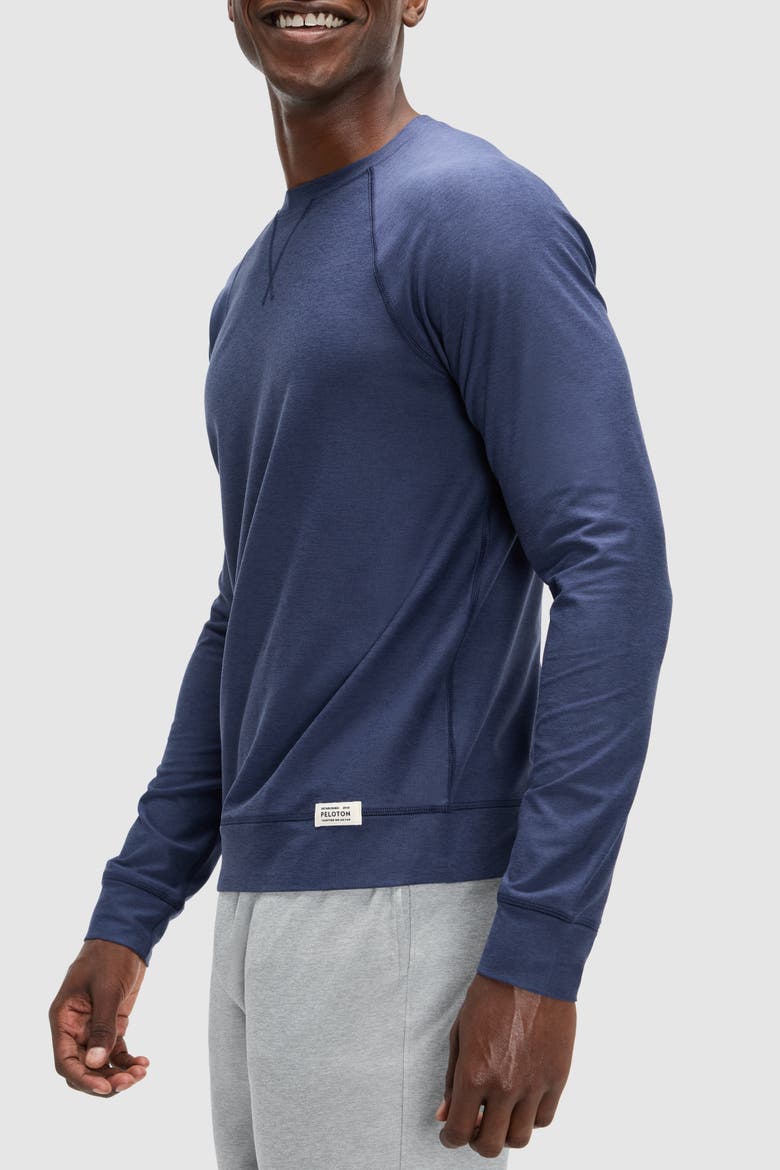 Men's Dreamblend Pullover Crewneck, Alternate, color, Navy Blue