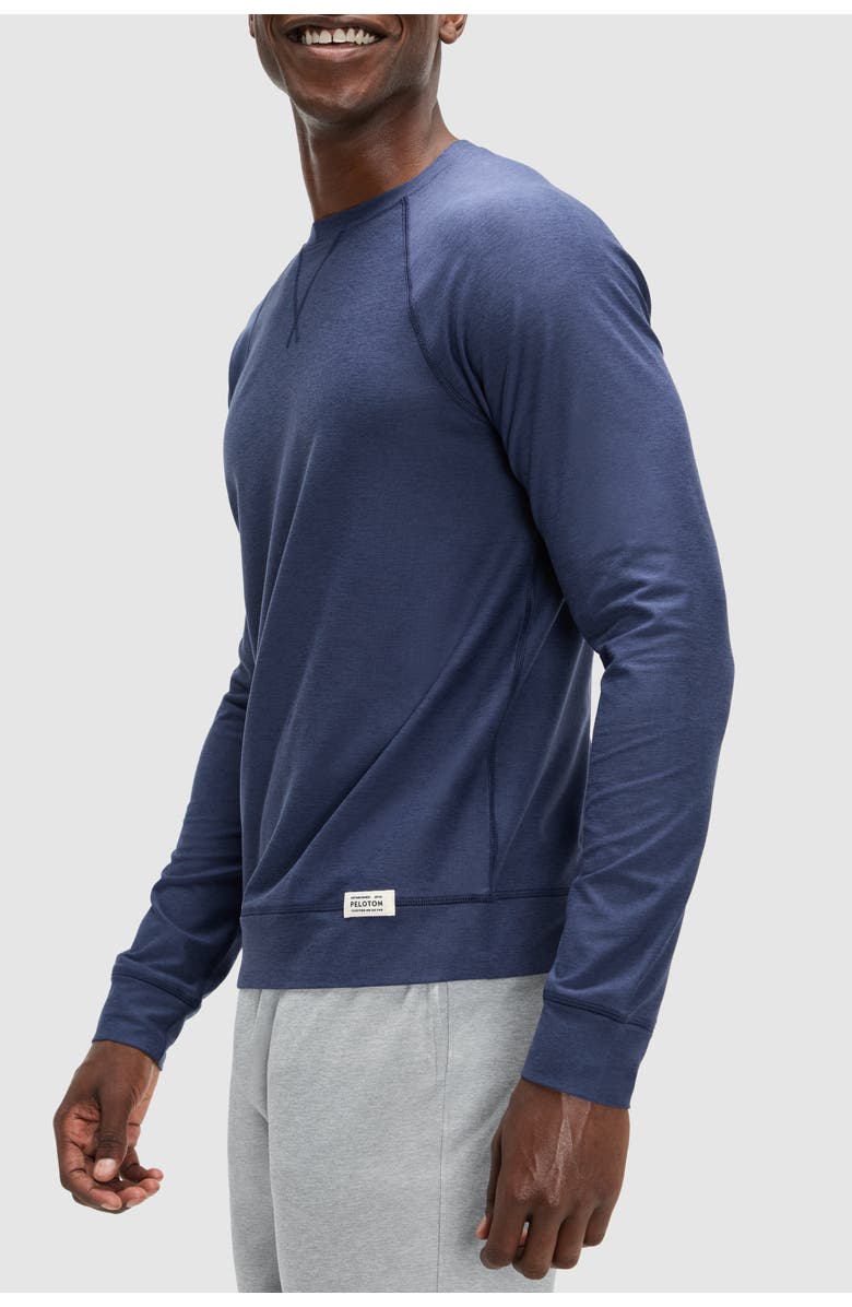 Peloton Men
s Dreamblend Pullover Crewneck, Alternate, color, Navy Blue
