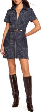 Ramy Brook Darla Tweed Minidress