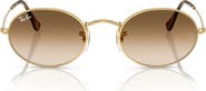 Ray-Ban 51mm Gradient Oval Sunglasses