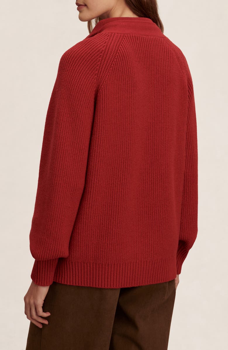 Varley Button Cardigan, Alternate, color, Lava Falls