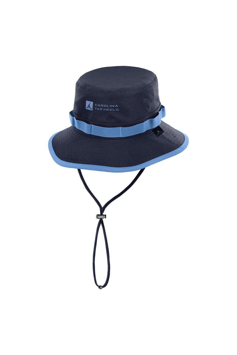 Men's Jordan Brand Navy North Carolina Tar Heels 2026 Sideline Apex Boonie Bucket Hat, Alternate, color, Navy