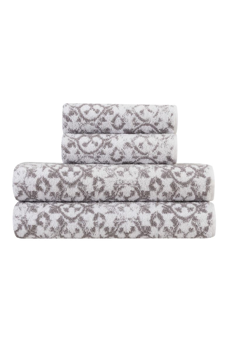 Aziza 4-Piece Bath Essentials Set, Main, color, SKYROCKET GREY