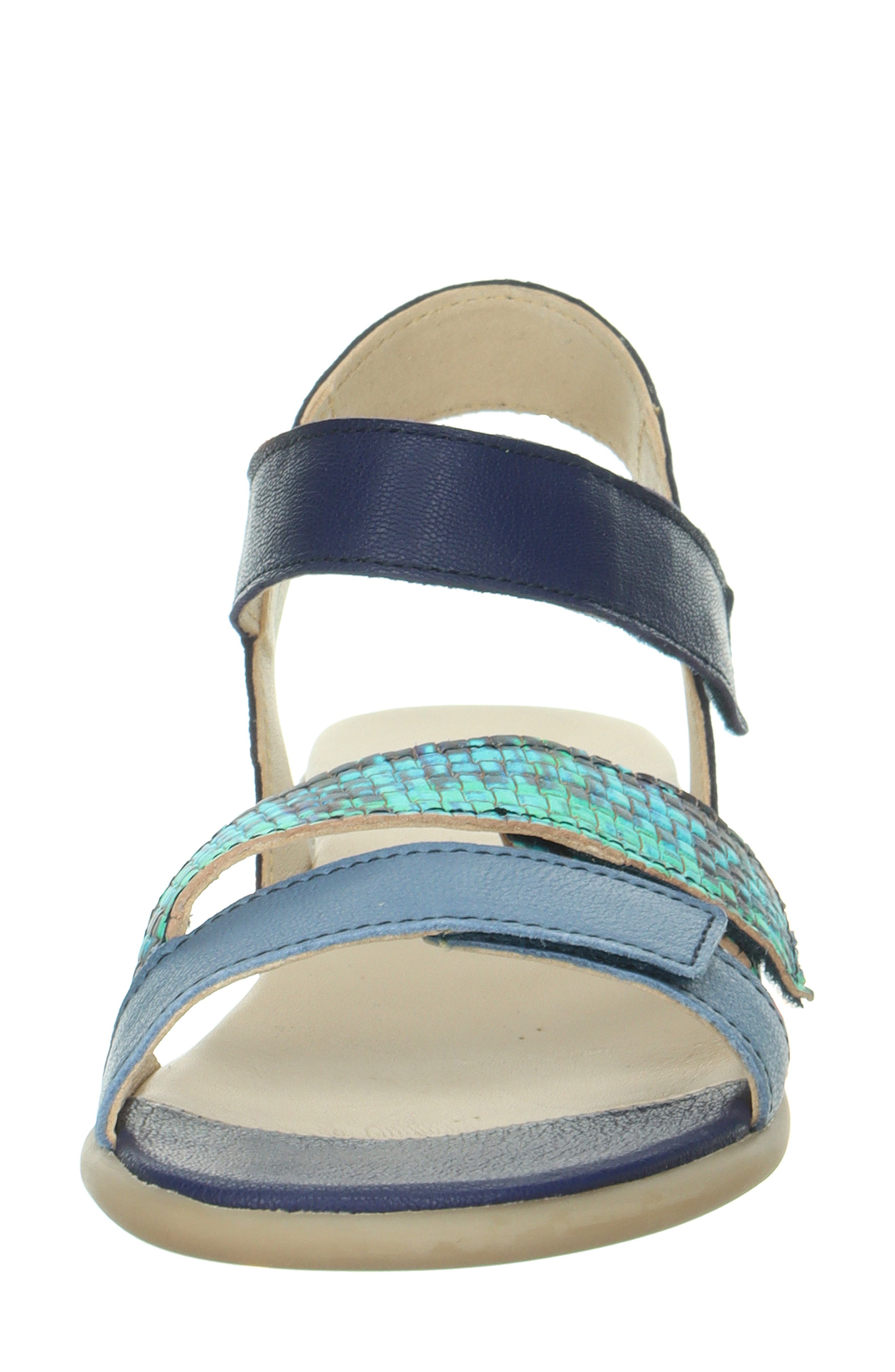 Think! Kamaa Sandal, Alternate, color, Indigo Combo