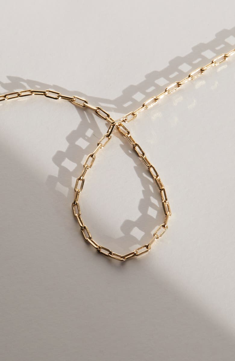 Ana Luisa Link Chain Necklace - Laura Slim, Alternate, color, Gold