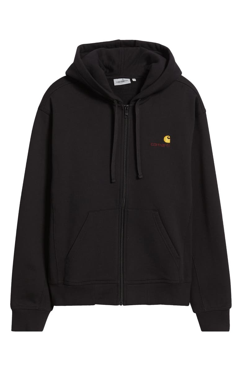 Carhartt Work In Progress American Script Cotton Blend Hoodie, Alternate, color,