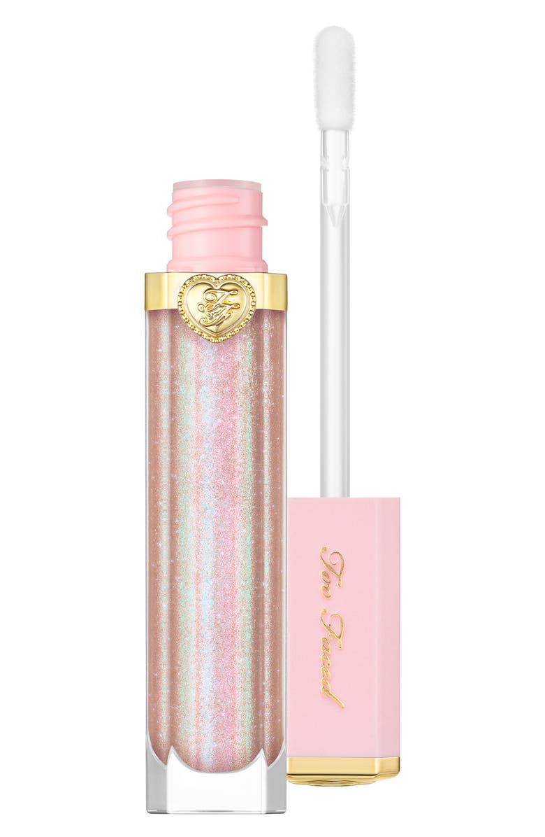 Too Faced Rich & Dazzling High Shine Sparkling Lip Gloss, Main, color,
