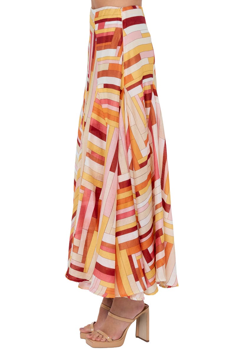 CIEBON Roese Maxi Skirt, Alternate, color,