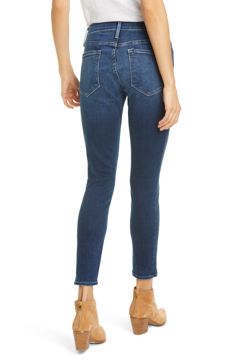 FRAME Le Skinny de Jeanne Crop Jeans, Alternate, color, 