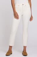 NYDJ Billie Mini High Waist Fray Hem Ankle Bootcut Jeans