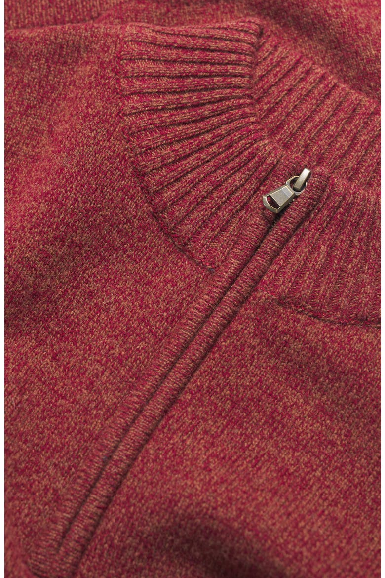 Reefpoint Lambswool Blend Half-Zip Sweater, Alternate, color, CONKER