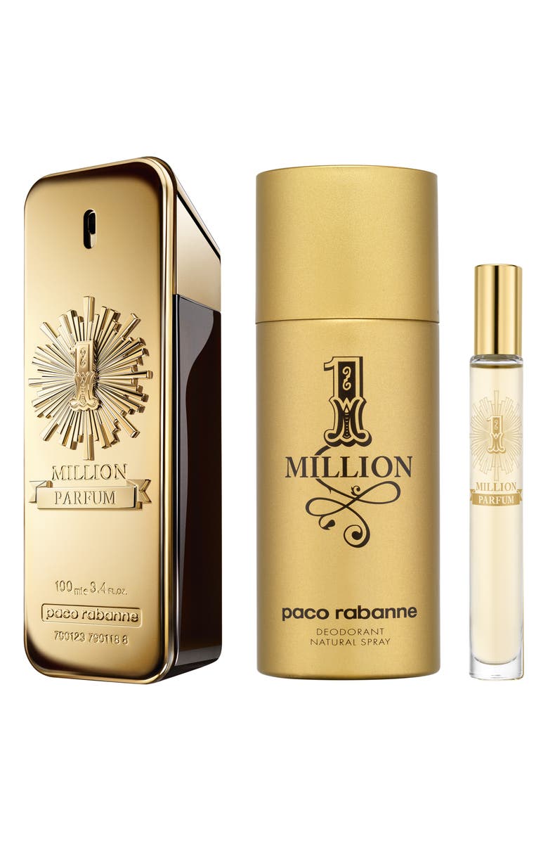 Rabanne Paco Rabanne 1 Million Parfum Cologne Set USD $135 Value, Alternate, color,