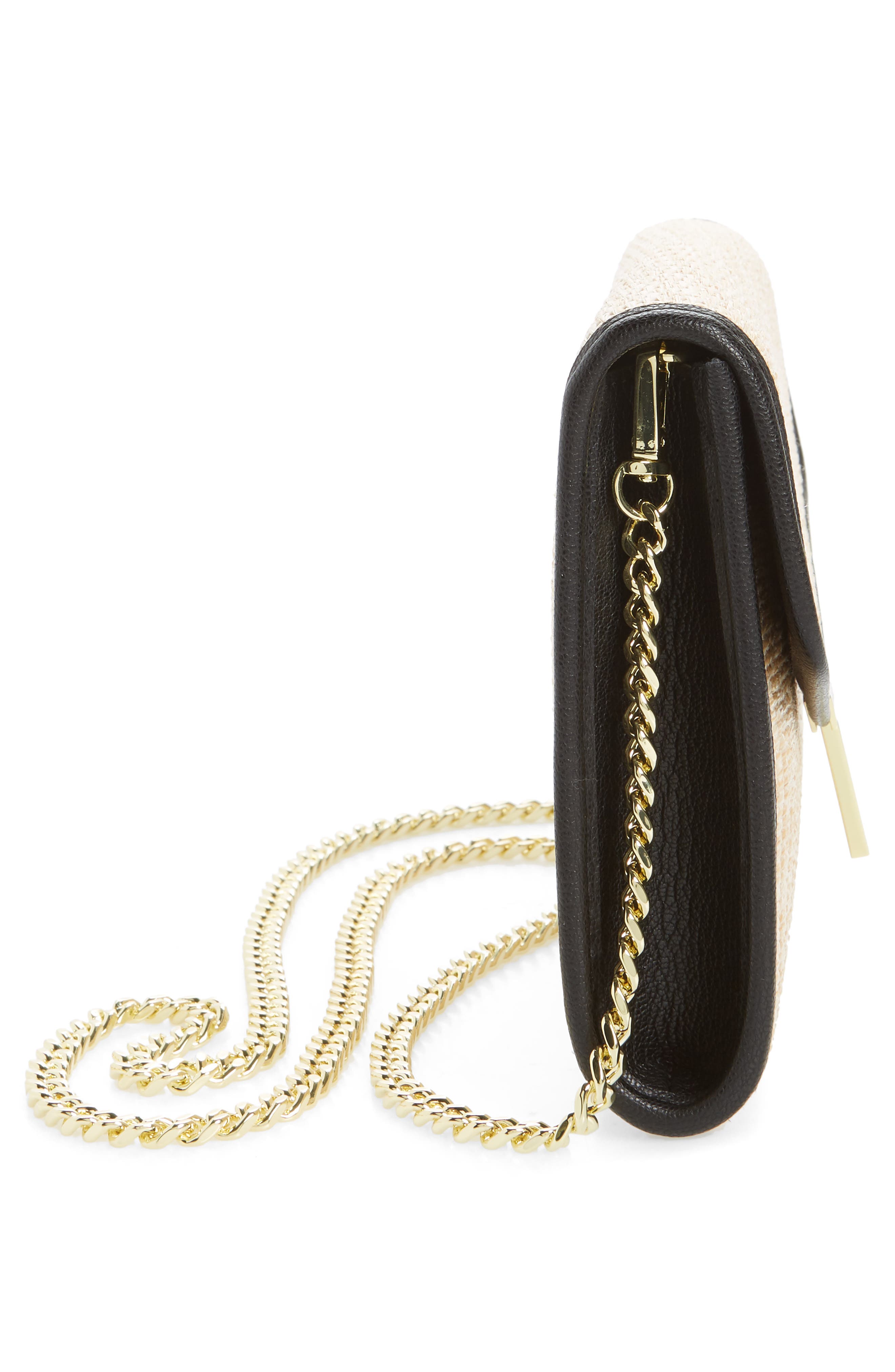 Ted Baker London Arthea Woven Clutch, Alternate, color, 