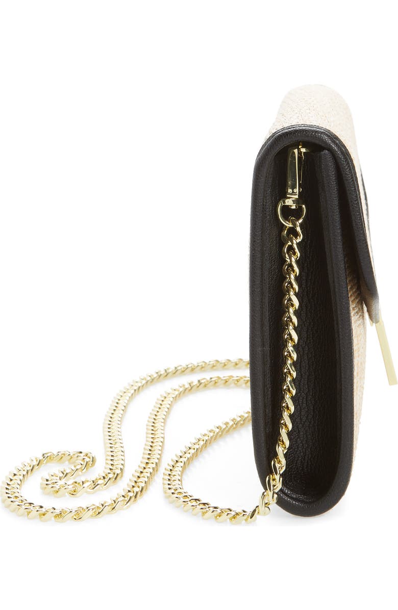 Ted Baker London Arthea Woven Clutch, Alternate, color,