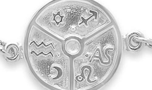 Sterling Forever Houses Of Astrology Slider Bracelet
