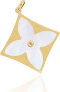 The Lovery Fine Jewelry Mother of Pearl Luxe Flower Charm
