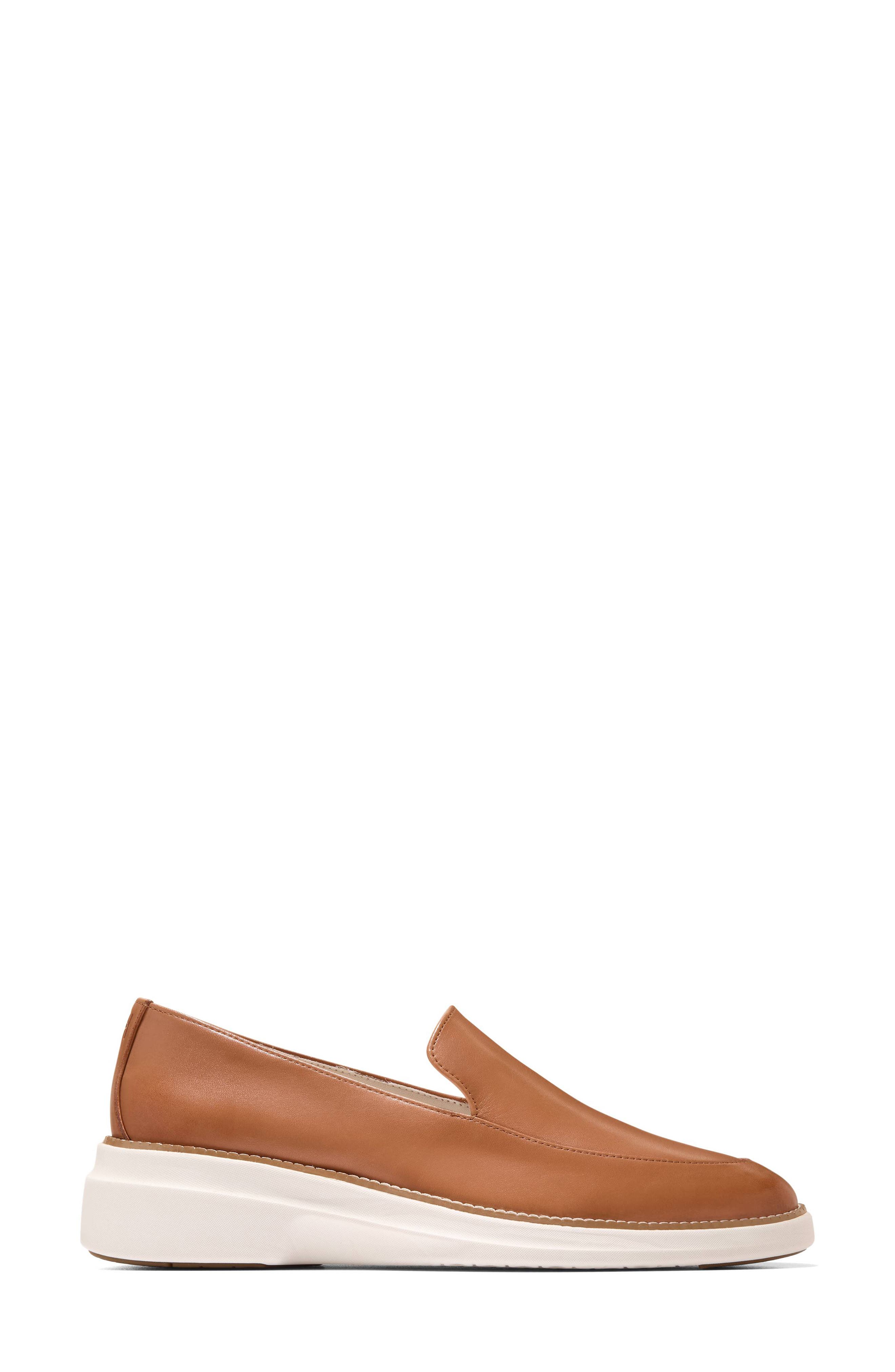Grand Shadowlite Loafer, Alternate, color, DARK CARAMEL LEATHER