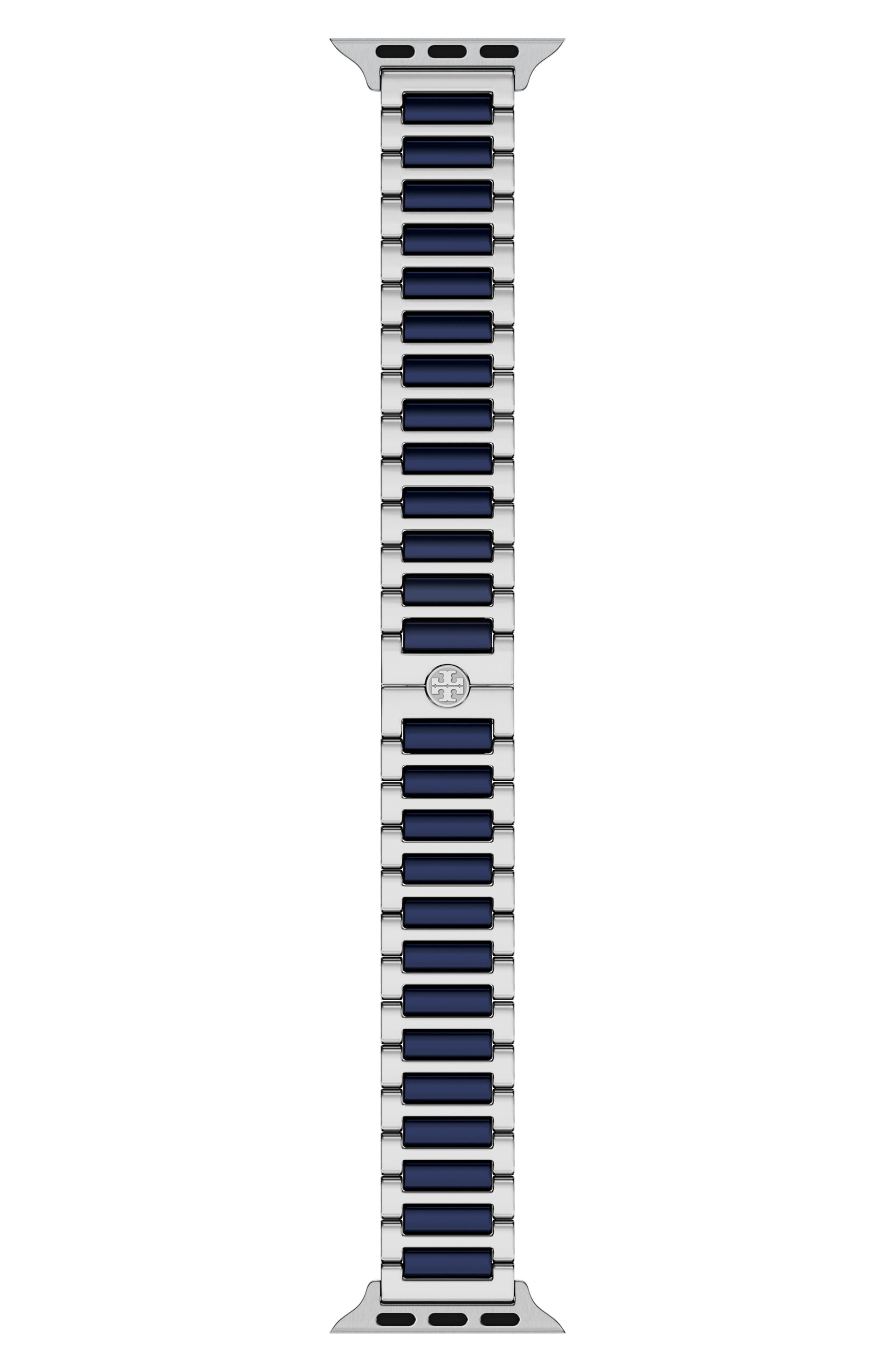NAVY/ SILVER