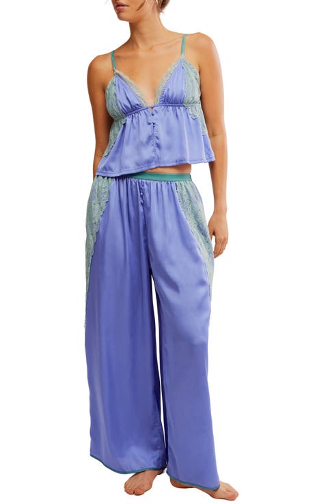 Anywhere With You Satin Camisole Pajamas