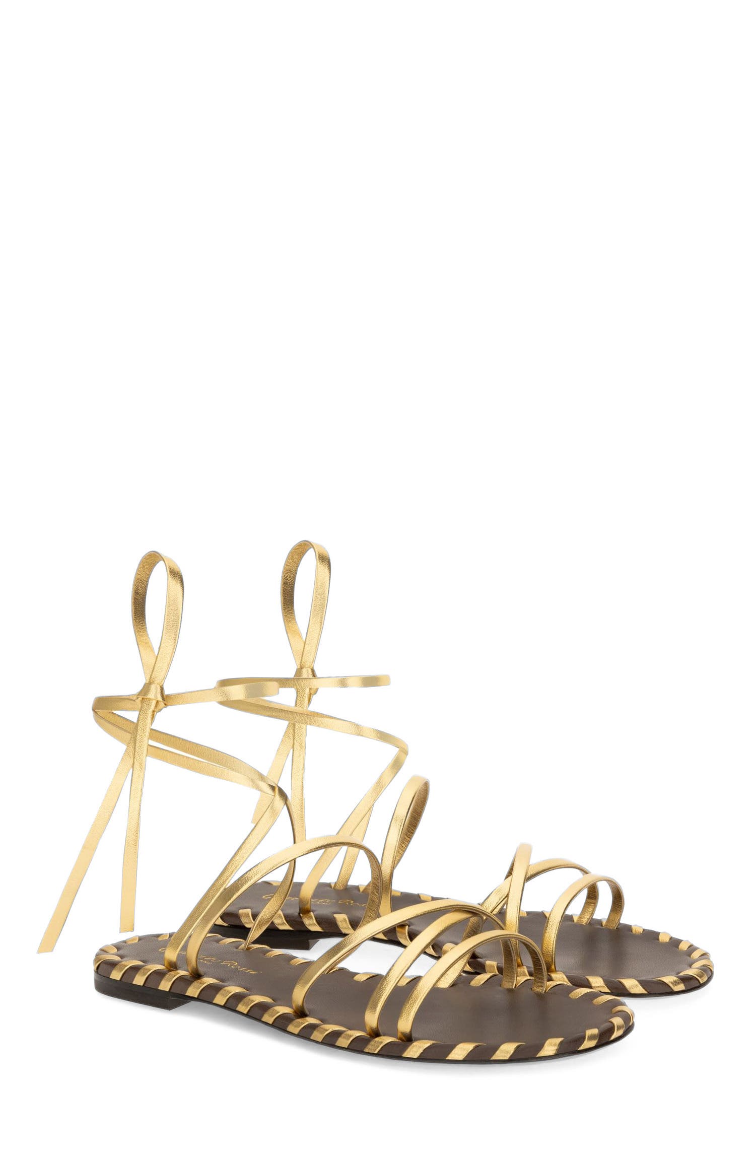 Zaira 05 Sandal, Alternate, color, Gold Leather