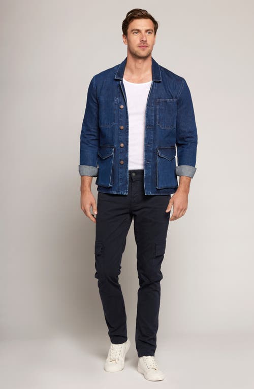 Current Elliott The Ford Slim Fit Twill Cargo Pants In Navy