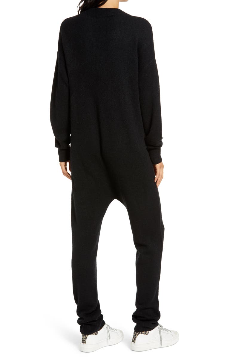 Treasure & Bond Cozy Long Sleeve Sweater Jumpsuit, Alternate, color,