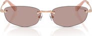 Swarovski 57mm Irregular Sunglasses
