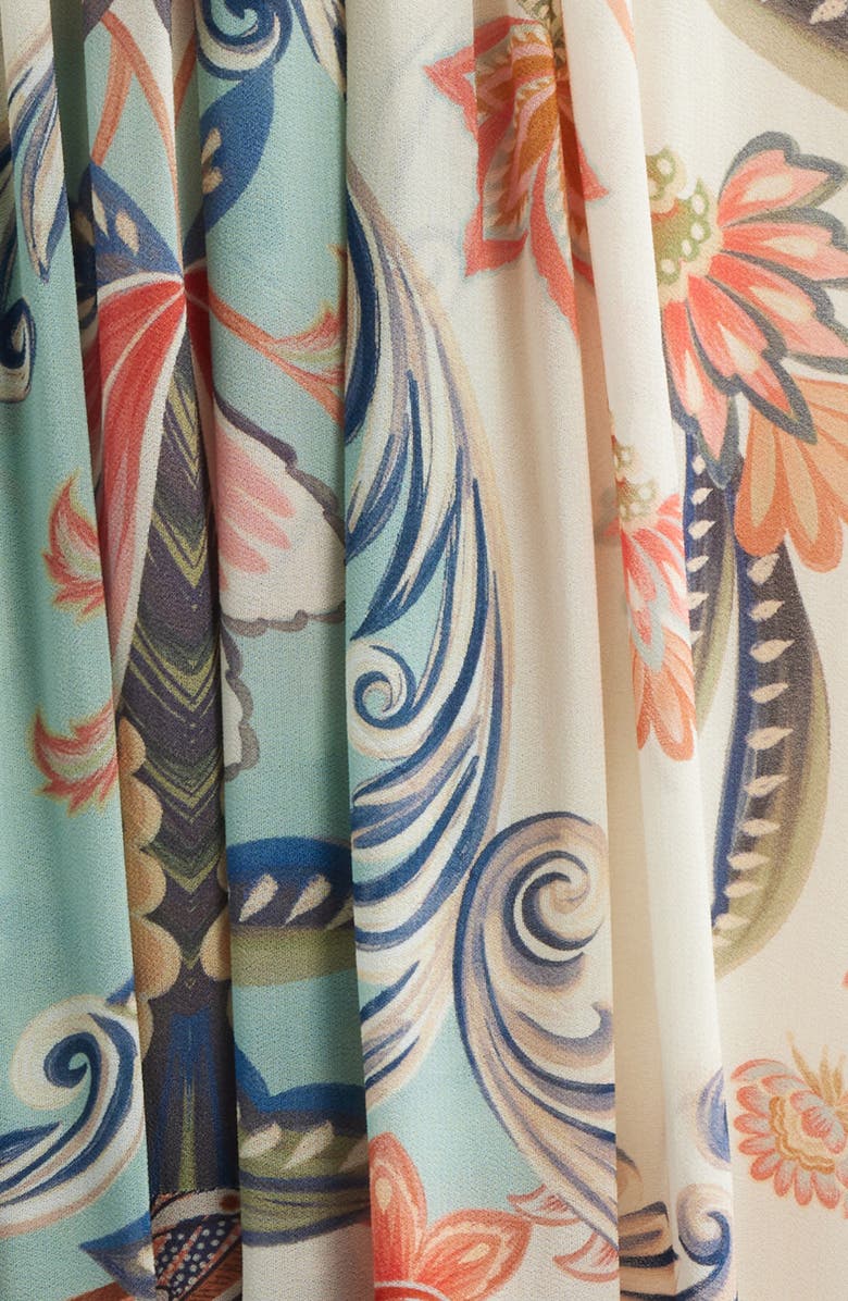 FARM Rio Boho Delhi Floral Tie Shoulder Maxi Dress, Alternate, color, Boho Floral Delhi Mi