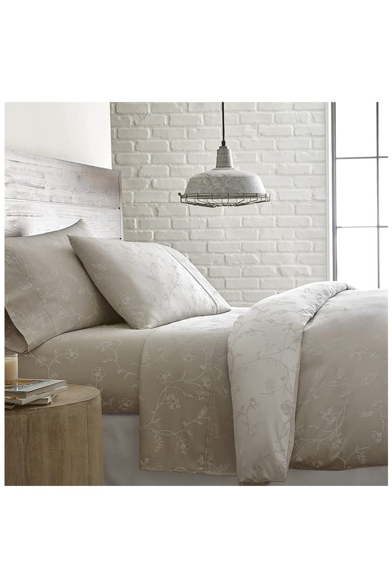 Premium Collection 300-Thread Count Duvet Set, Alternate, color, SWEETBRIER SOFT SAND