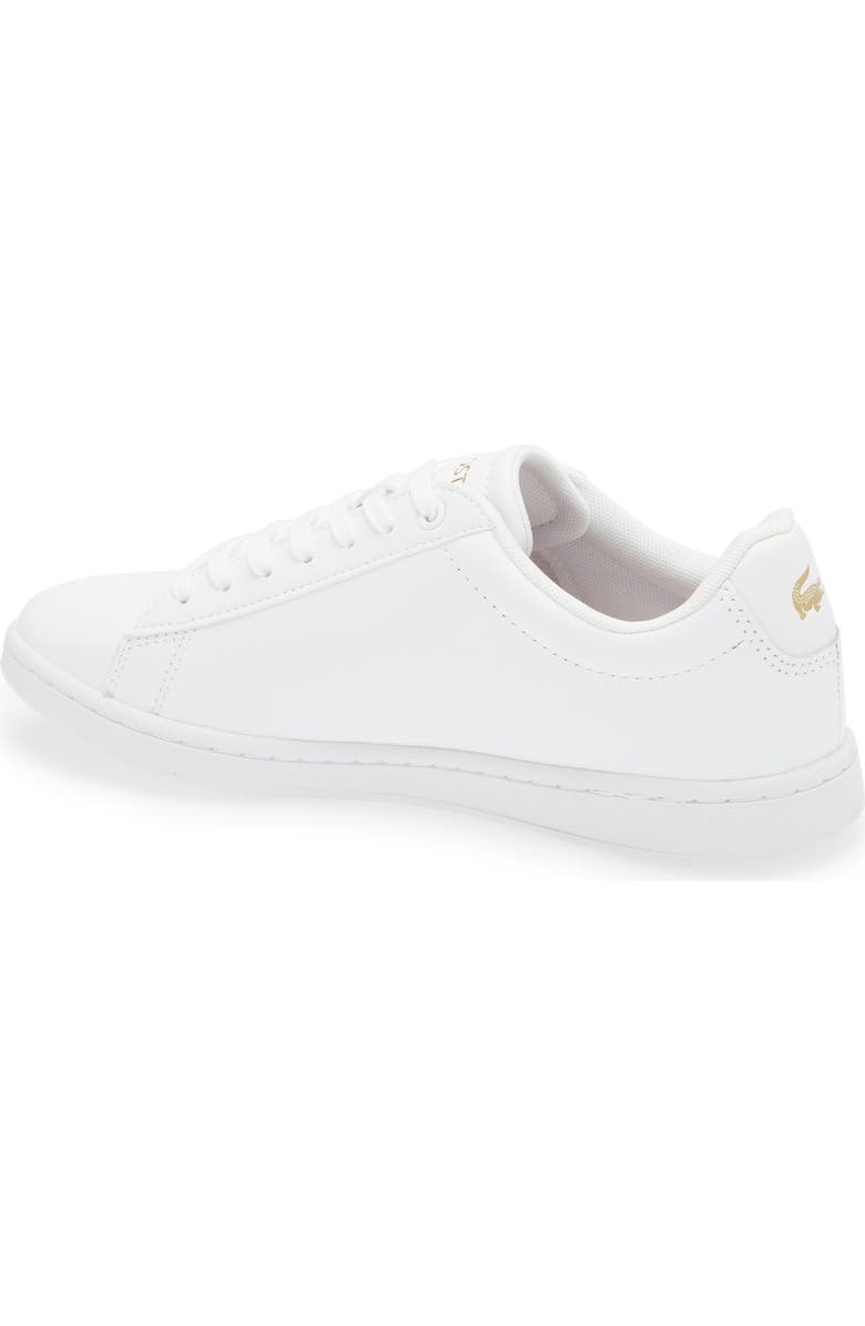 Lacoste Hydez Sneaker, Alternate, color, White/ Gold