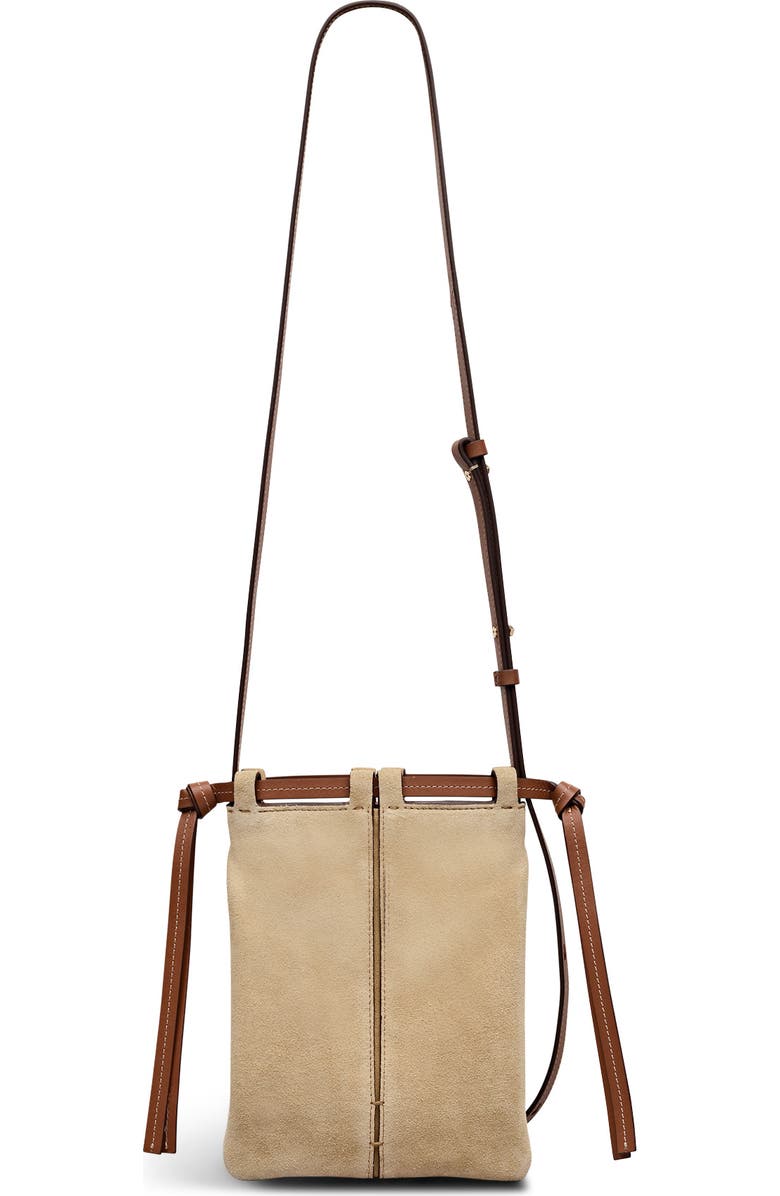 Radley The Connaught - Suede Small Open Top Crossbody Bag, Alternate, color, Sahara