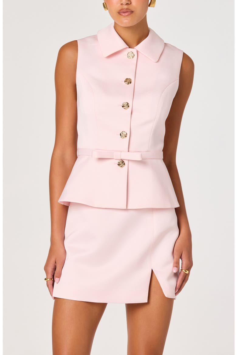 Jamia Sleeveless Minidress, Alternate, color, PINK