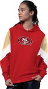 STARTER Women's Starter Scarlet San Francisco 49ers Scrimmage Hoodie
