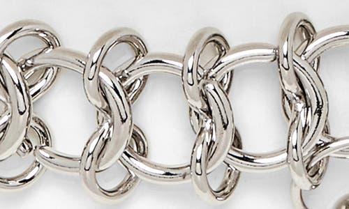 Justine Clenquet Tori Choker In Metallic