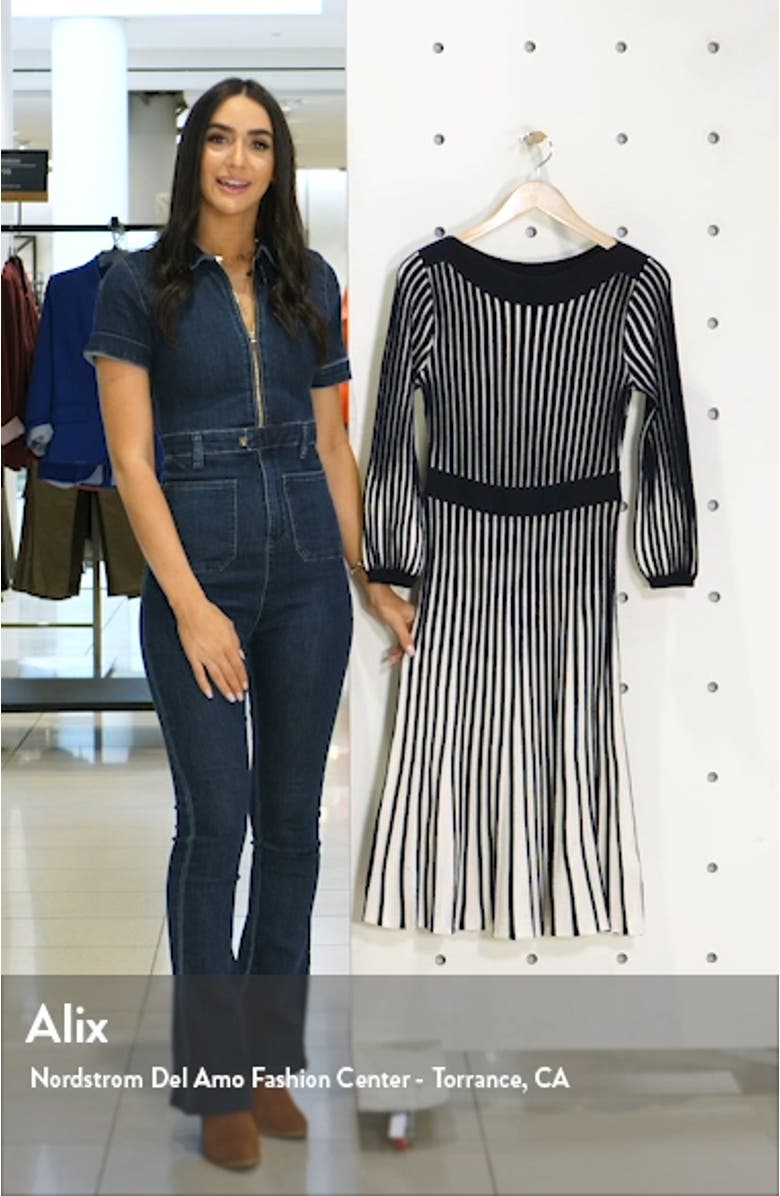 Boden Rita Pleated Knit Dress | Nordstrom
