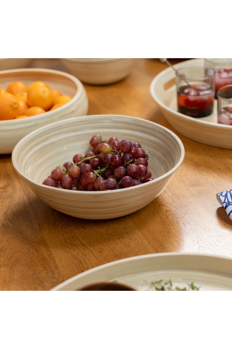 3-Piece Bowl Set, 12, 10, 8 Inch, Alternate, color, Natural
