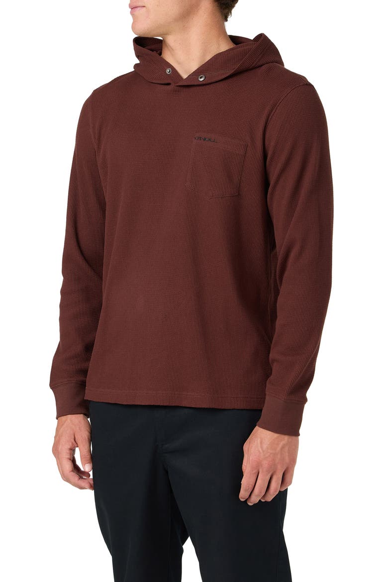 Overland Hooded Thermal, Alternate, color, CHOCOLATE
