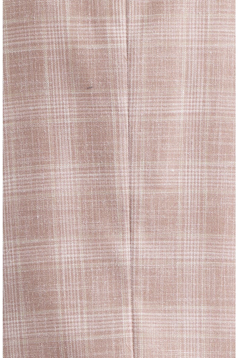 Hyperlight Soft Pink Plaid Wool & Silk Blend Sport Coat, Alternate, color, PINK