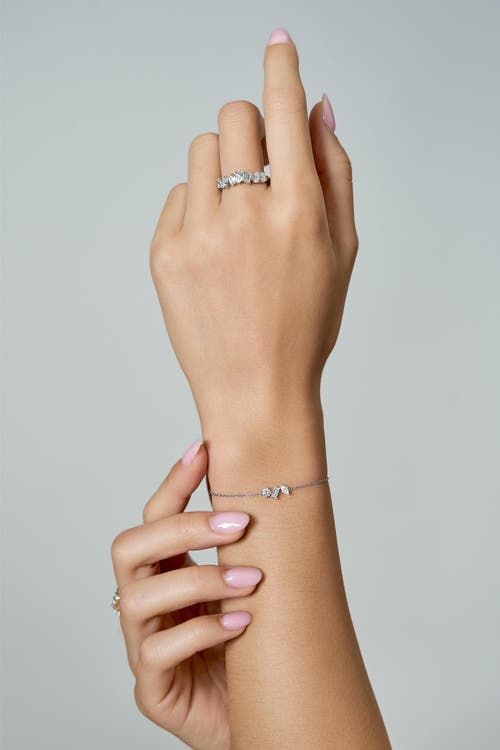 Luvmyjewelry Whisper 14k Gold Lab Grown Diamond Bracelet In Metallic