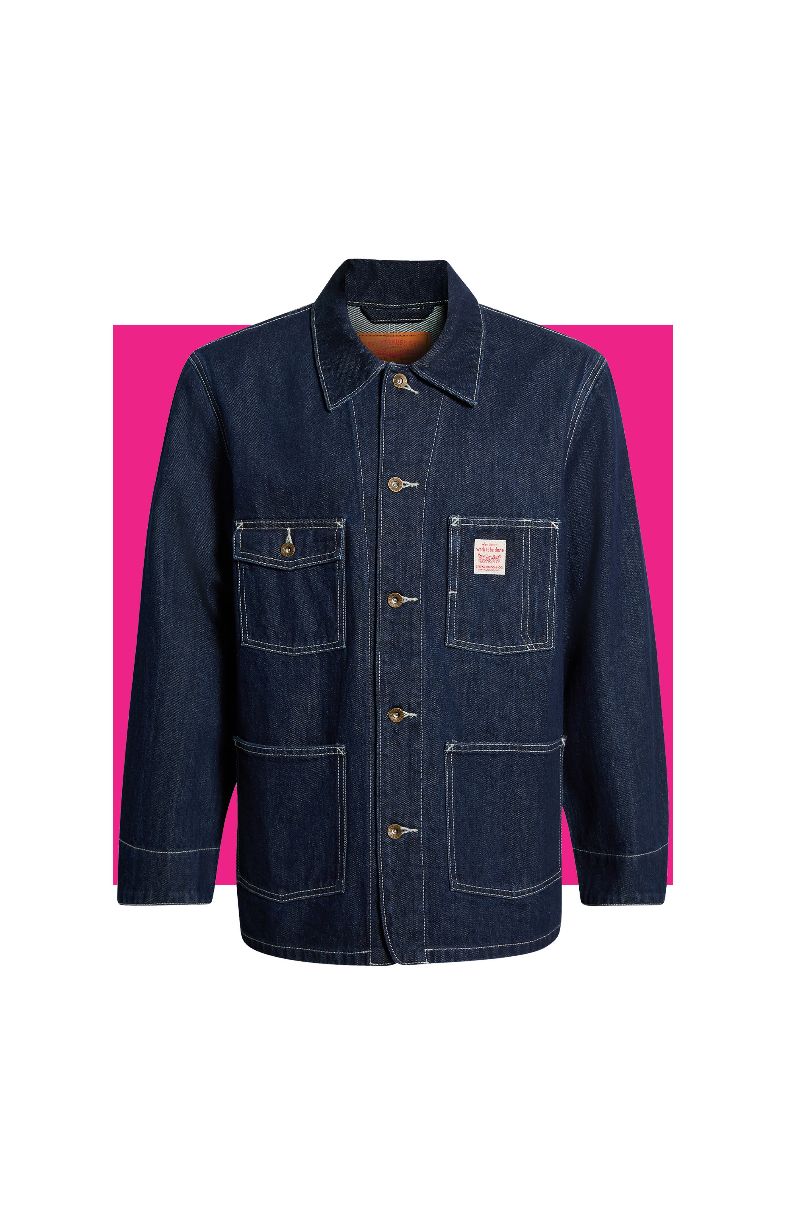 Berkley Cotton Denim Chore Coat