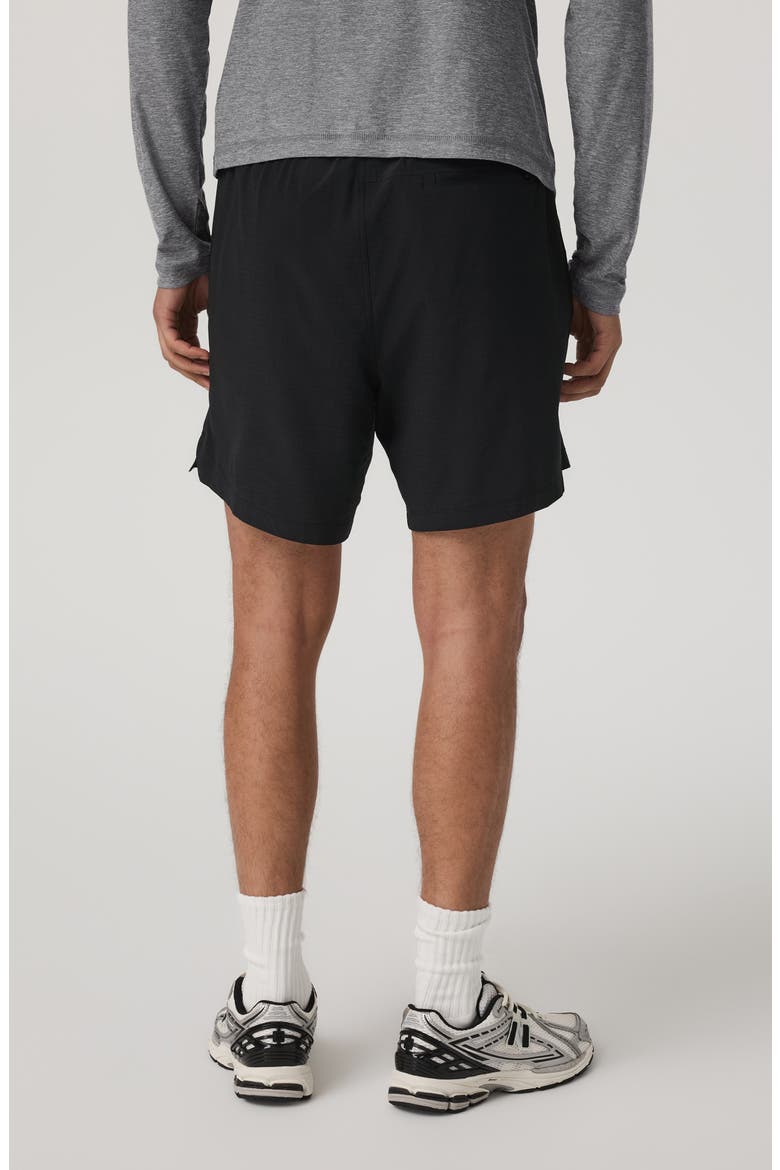 Hardkore Athletic Shorts, Alternate, color, BLACK