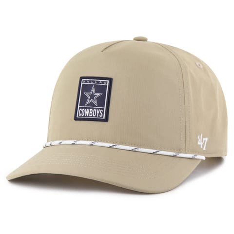 Men's '47 Khaki Dallas Cowboys Cozumel Hitch brrr° Adjustable Hat