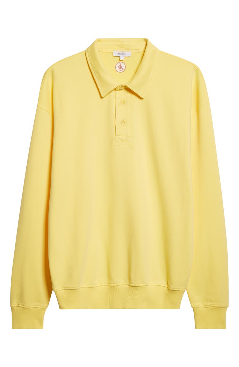JW Anderson Rugby Long Sleeve Polo Sweatshirt, Alternate, color,
