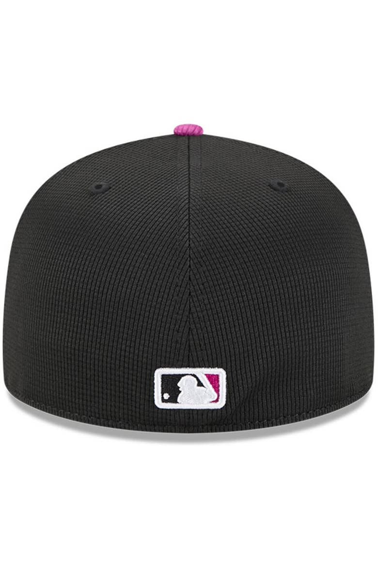 New Era Men's New Era Charcoal/Purple New York Mets City Connect Batting Practice 59FIFTY Fitted Hat, Alternate, color, Charcoal