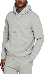 W.R.K Slim Fit Brushed Cotton Blend Pullover Hoodie