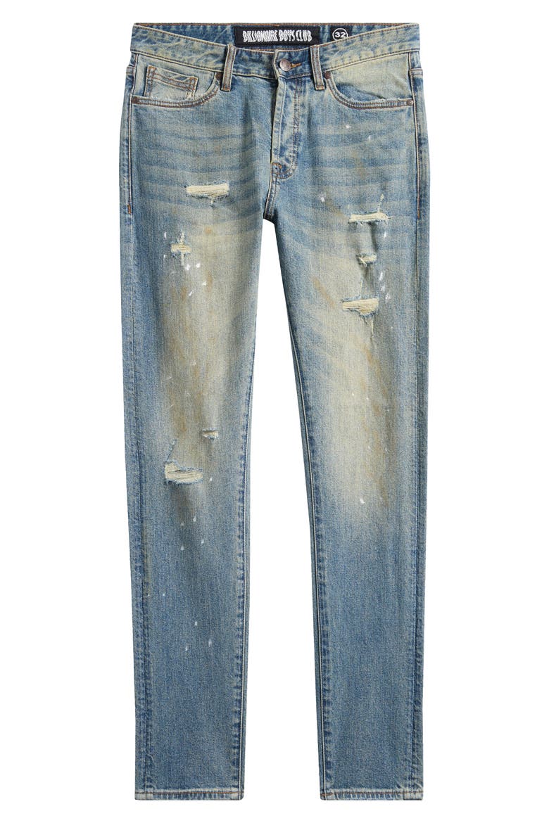 Trek Slim Fit Jeans, Alternate, color, SUNFLARE